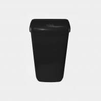 Корзина для мусора 23л., LIME подвесная с держателем мешка черная, 974232/ 03686 Корзина для мусора 23л., LIME подвесная с держателем мешка черная, 974232/ 03686